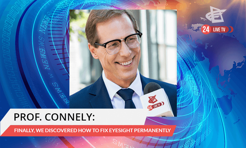 Prof. Connely w studiu 24 LIVE TV